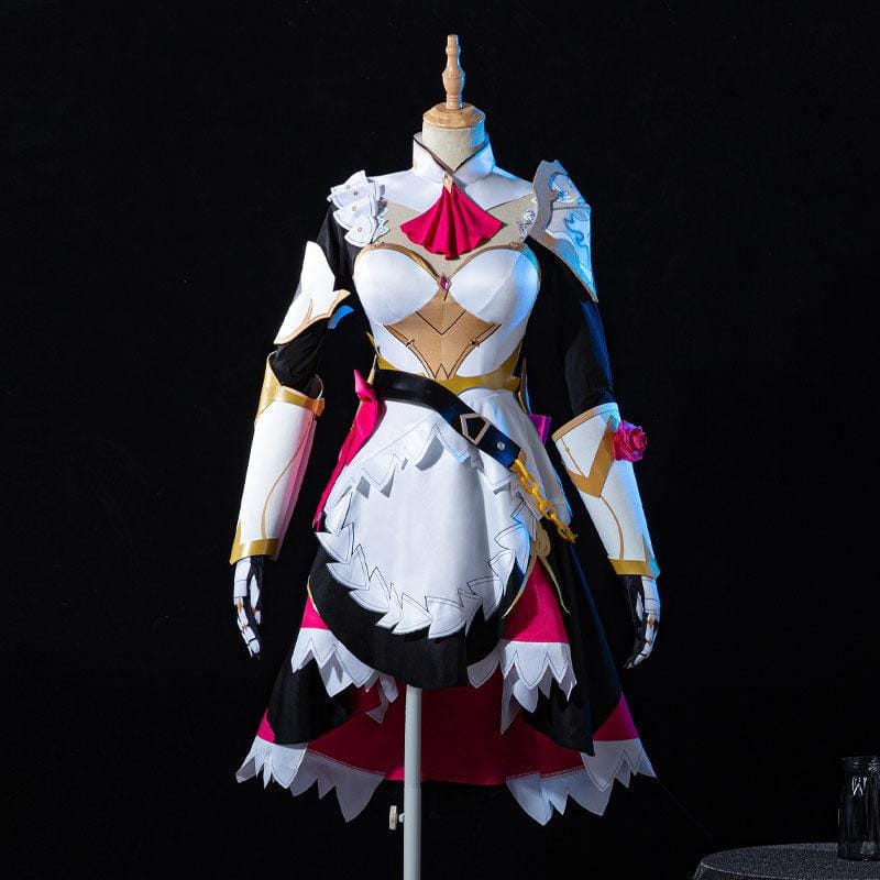 game genshin impact noelle fullset cosplay costumes