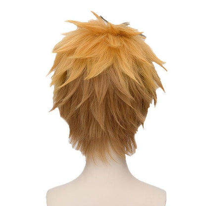 anime tokyo ghoul nagachika hideyosh short golden cosplay wigs