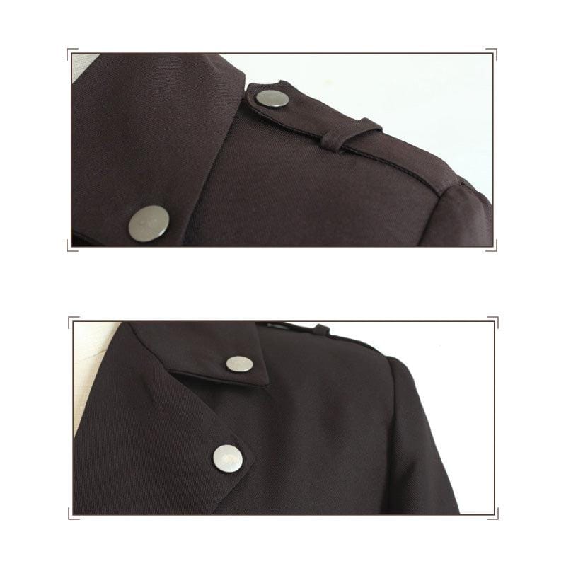 anime attack on titan levi ackerman coat cosplay costume