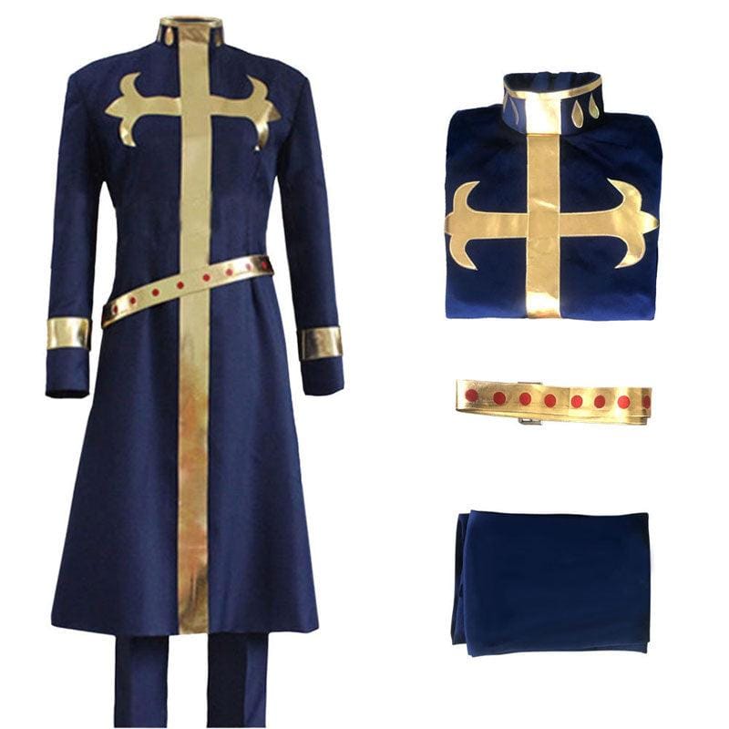 anime jojos bizarre adventure stone ocean enrico pucci cosplay costumes