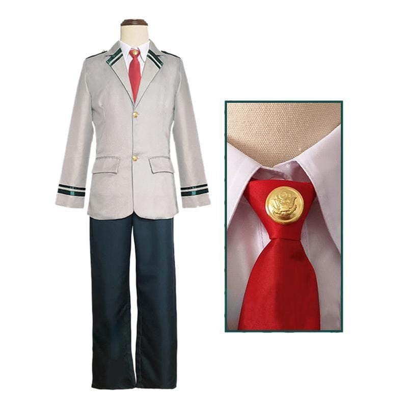 anime my hero academia male school uniform cosplay costume