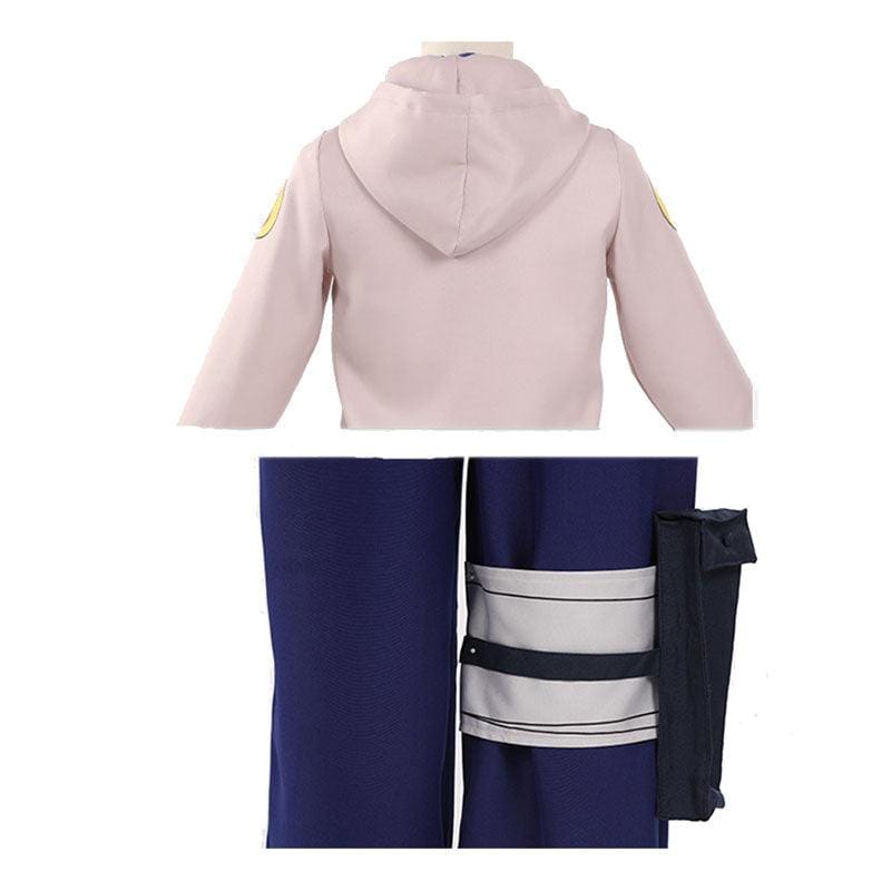 anime naruto hyuuga hinata shippuden ninja set cosplay costume