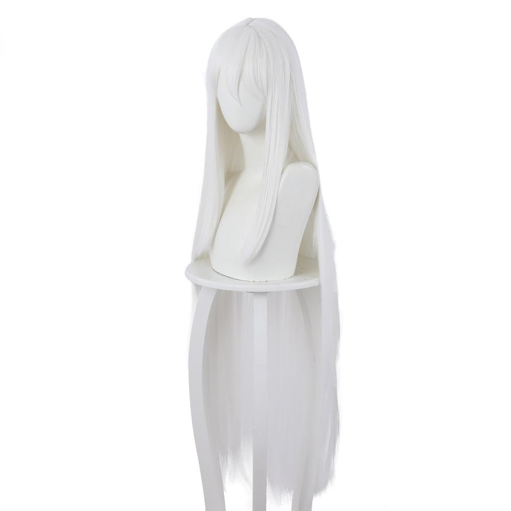 Anime re life in a different world from zero echidna white long cosplay wig 400ga