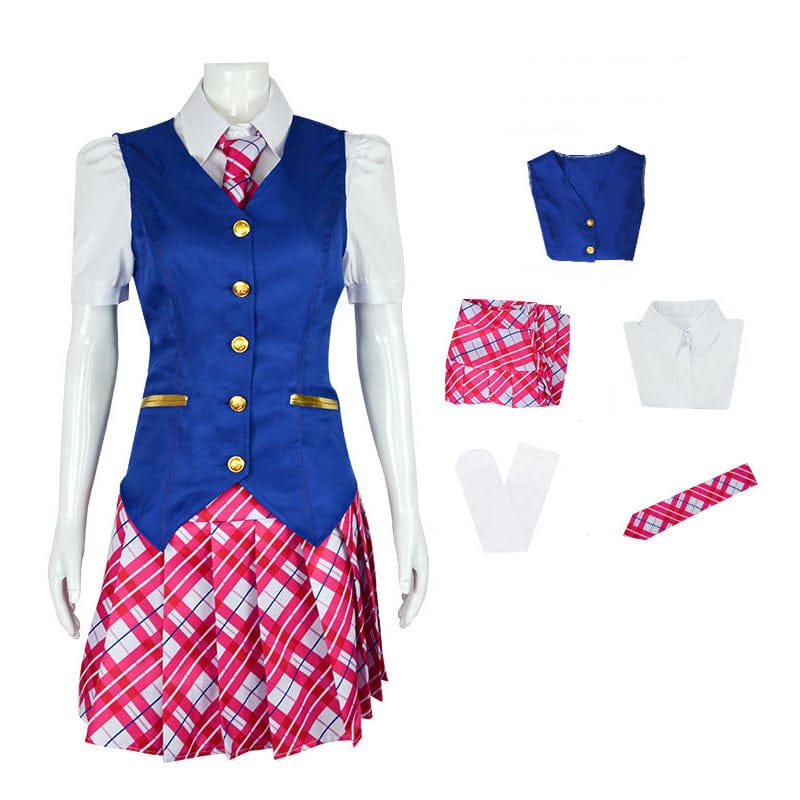 barbie princess charm school delancy devin princess hadley uniform cosplay costumes