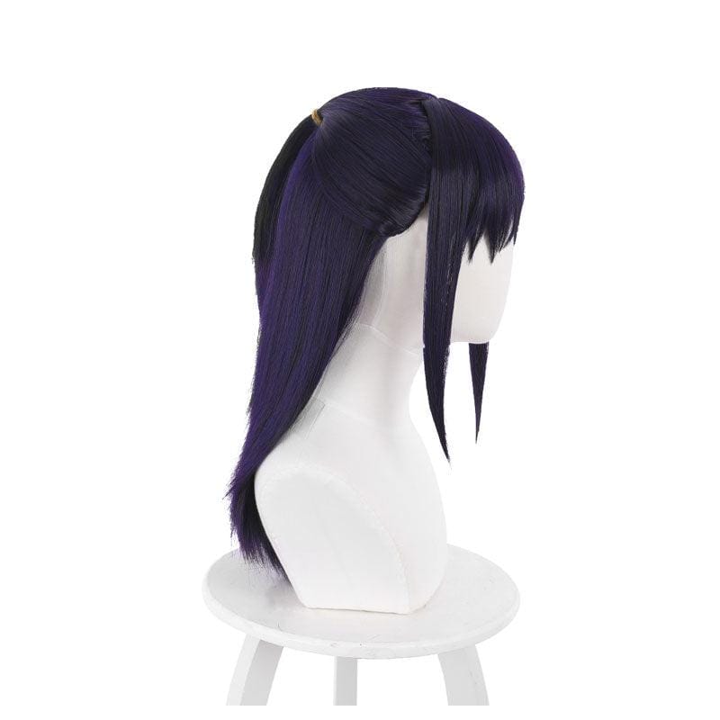 anime jujutsu kaisen iori utahime dark purple cosplay wigs