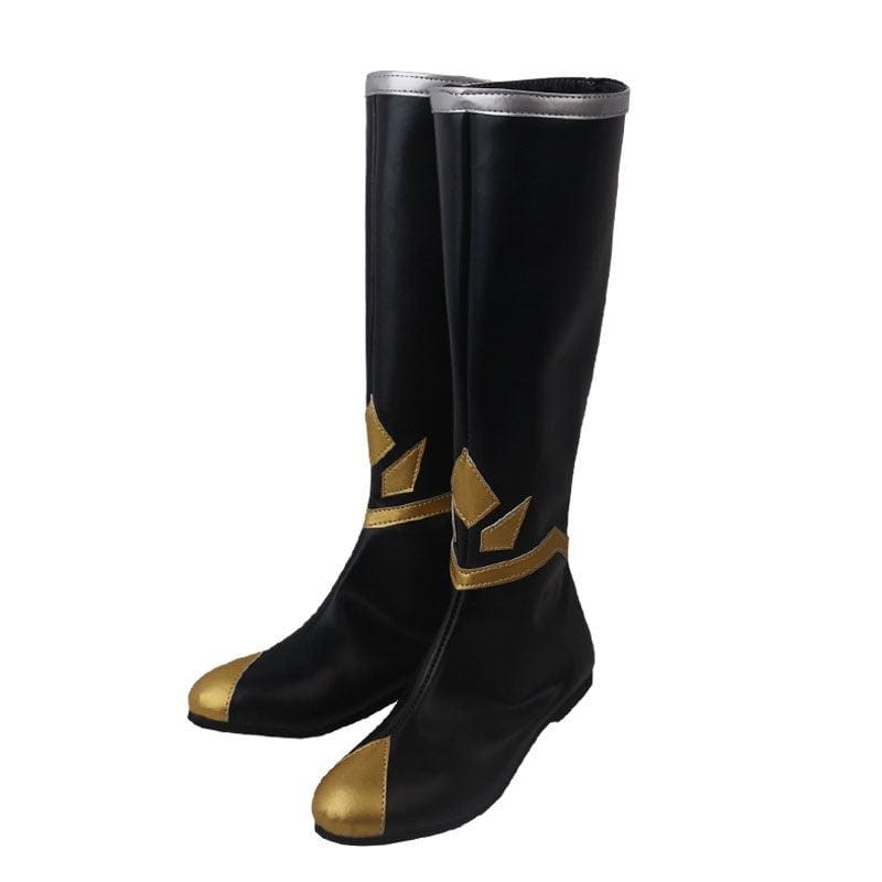 sky children of the light season of winter spirits daylight prairie festival spin black winter game cosplay boots shoes