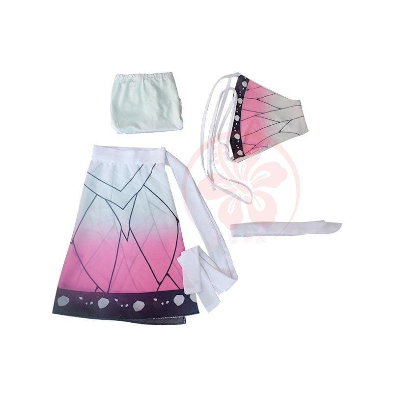 Demon Slayer Kimetsu no Yaiba Kochou Shinobu Swimsuit Cosplay Costumes