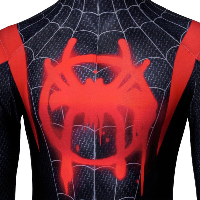 spider man into the spider verse miles morales jumpsuit cosplay costumes