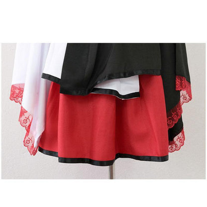 danganronpa trigger happy havoc monokuma black and white bear woman kimono cosplay costumes