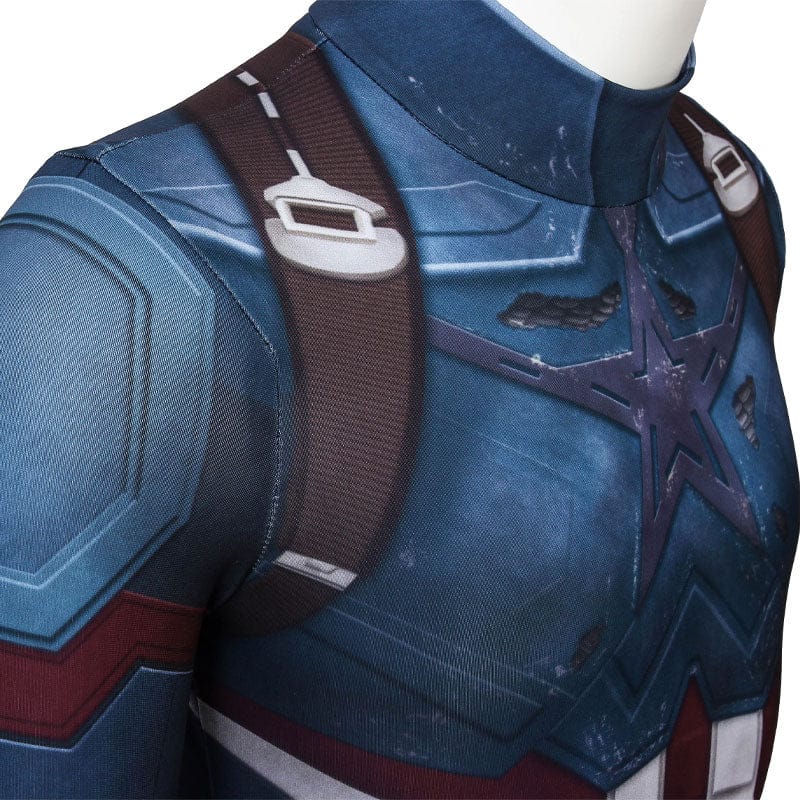 avengers 3 infinity war captain america steve rogers kids jumpsuit cosplay costumes