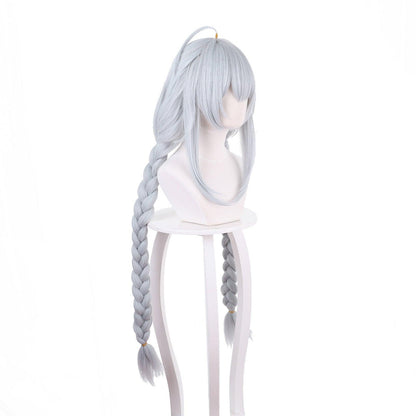 anime azur lane le malin white long cosplay wig 472d