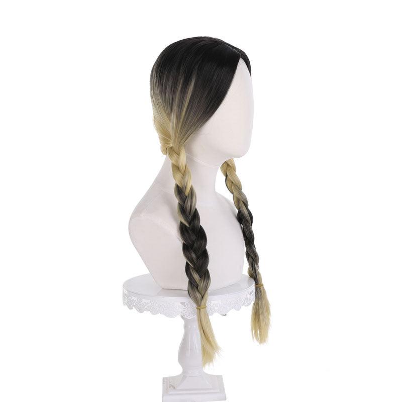 anime tokyo revengers ran haitani braided long cosplay wigs