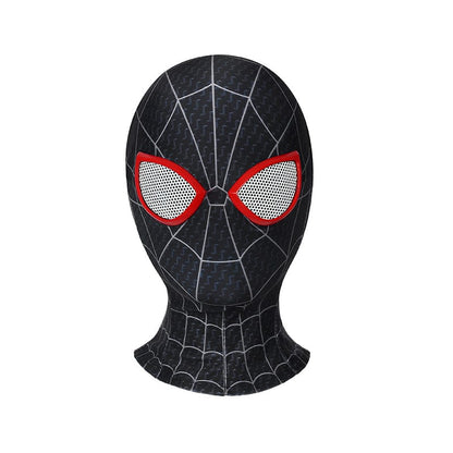 spider man into the spider verse miles morales kids jumpsuit cosplay costumes