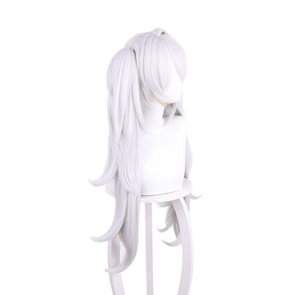 anime cosplay wigs for kuzuha silvery white cosplay wig of nijisanji 536eb