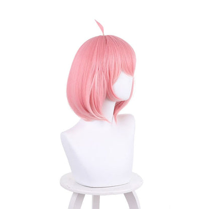 anime spy family anya forger pink cosplay wigs