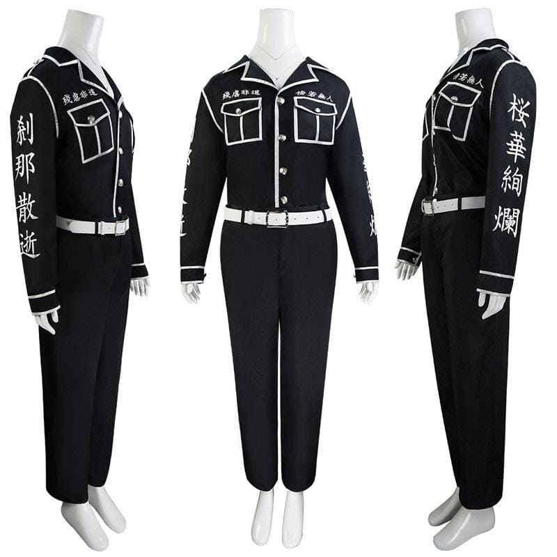 anime tokyo revengers ran haitani cosplay costumes
