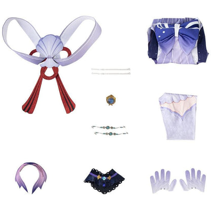 game genshin impact sangonomiya kokomi halloween cosplay costumes