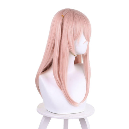 anime my dress up darling inui sajuna pink medium cosplay wig 518f