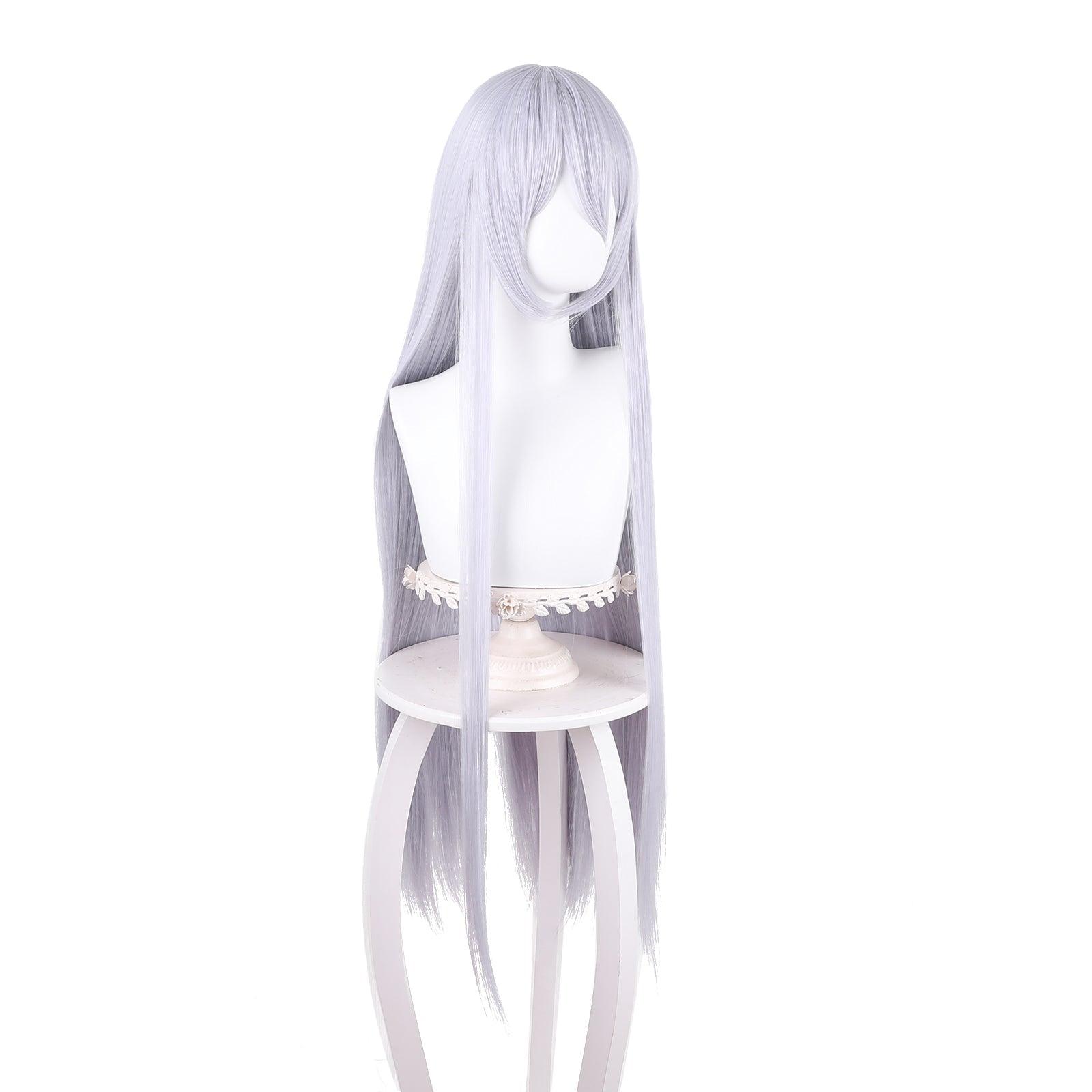 anime my dress up darling kitagawa marin grayish purple long cosplay wig 518h