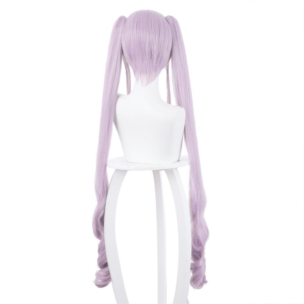 anime princess connect re dive kyoka purple long cosplay wig 499d