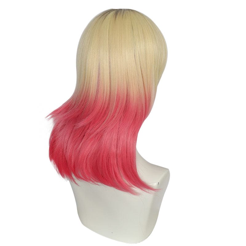 spider man across the spider verse gwen stacy gradient cosplay wigs