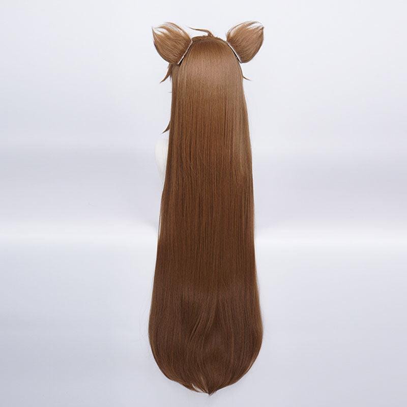 game genshin impact miss hina inugami cosplay wigs with ears