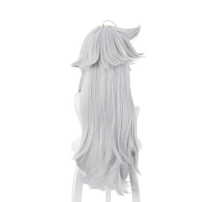 game genshin impact razor silver gray cosplay wigs