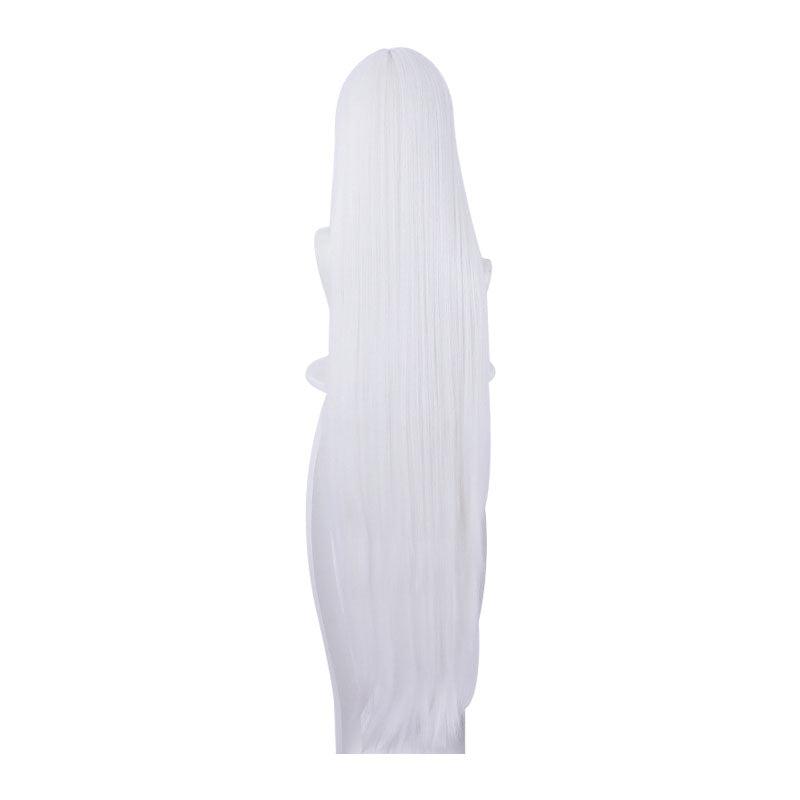 Re:Zero Starting Life in Another World Echidna Witch of Greed Long Straight White Cosplay Wigs