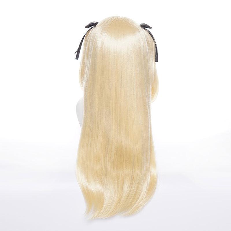 game genshin impact fischl blonde cosplay wigs