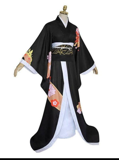 anime demon slayer kimetsu no yaiba kibutsuji muzan kimono woman uniform halloween cosplay costumes