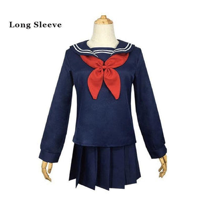 anime my hero academia himiko toga jk school uniform cosplay costume