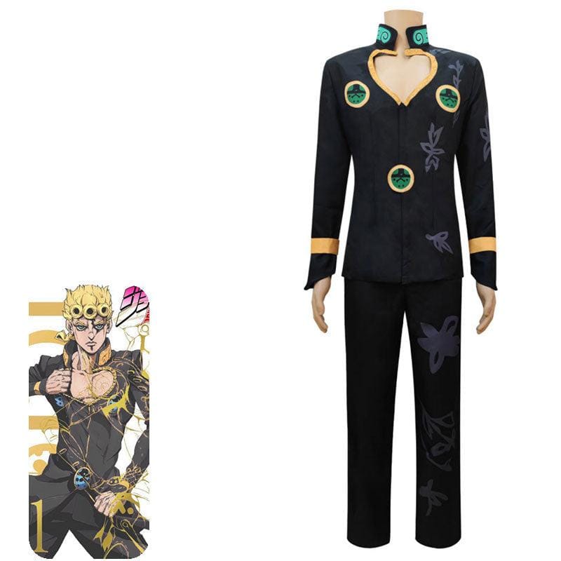 anime jojos bizarre adventure giorno giovanna fullset cosplay costumes