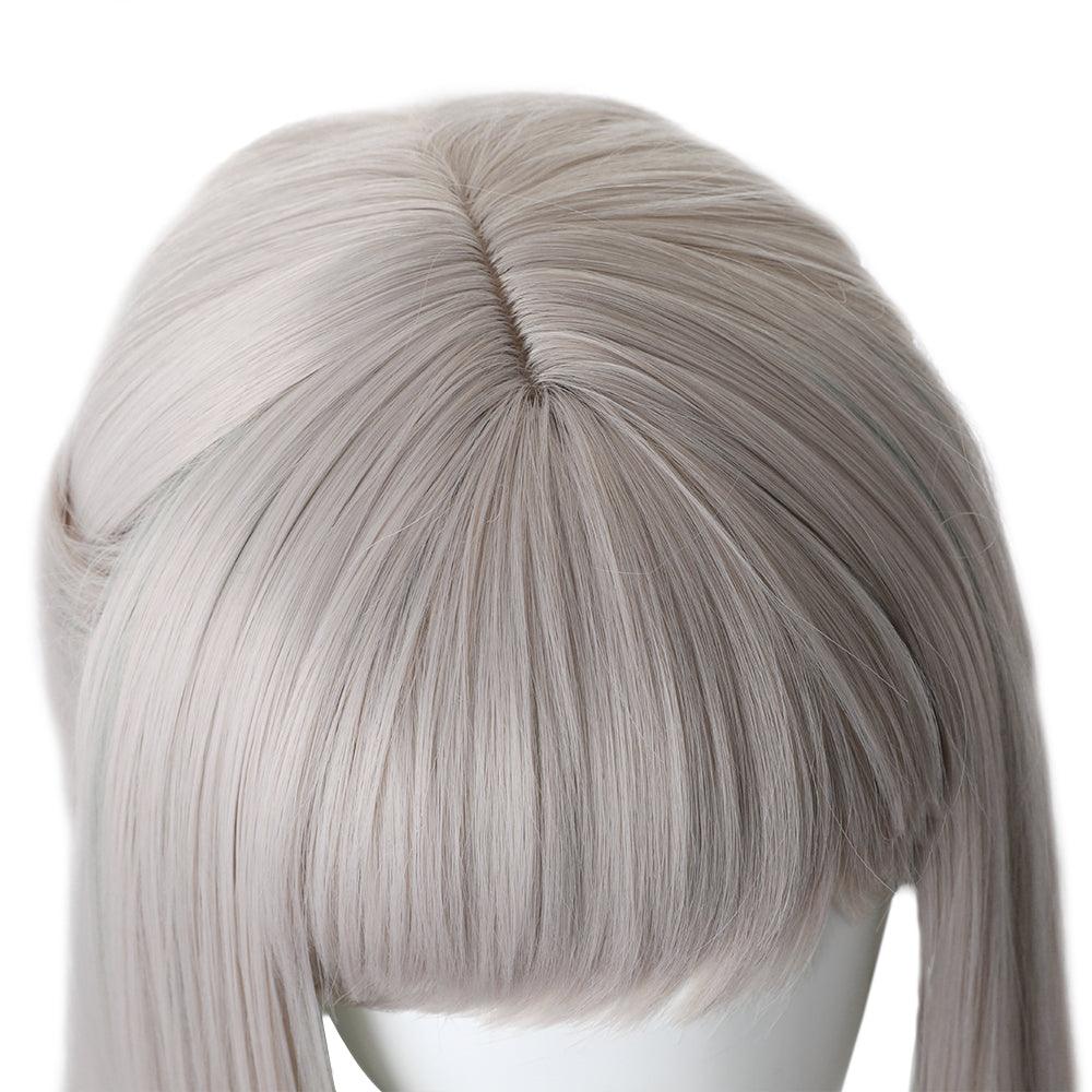 anime toilet bound hanako kun yashiro nene gray and green cosplay wig 497a