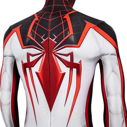 ps5 spider man miles morales t r a c k suit jumpsuit cosplay costumes