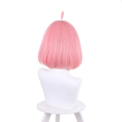 anime spy family anya forger pink cosplay wigs