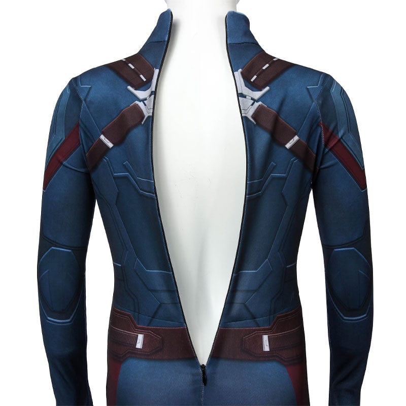 avengers 3 infinity war captain america steve rogers kids jumpsuit cosplay costumes