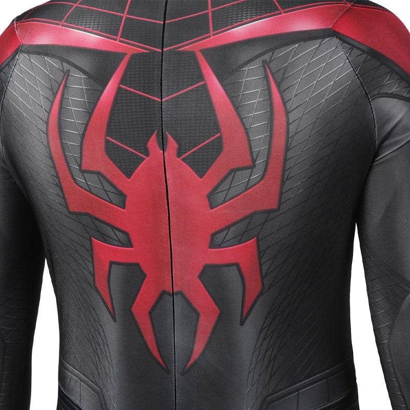 spiderman ps5 2 miles morales kids jumpsuit cosplay costumes