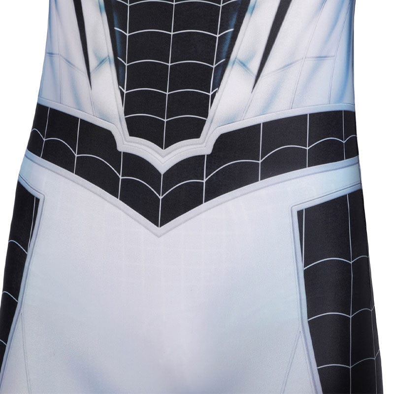 spider man negative suit jumpsuit child cosplay costumes