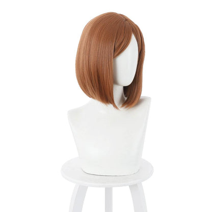 anime jujutsu kaisen kugisaki nobara orange medium cosplay wig 505b