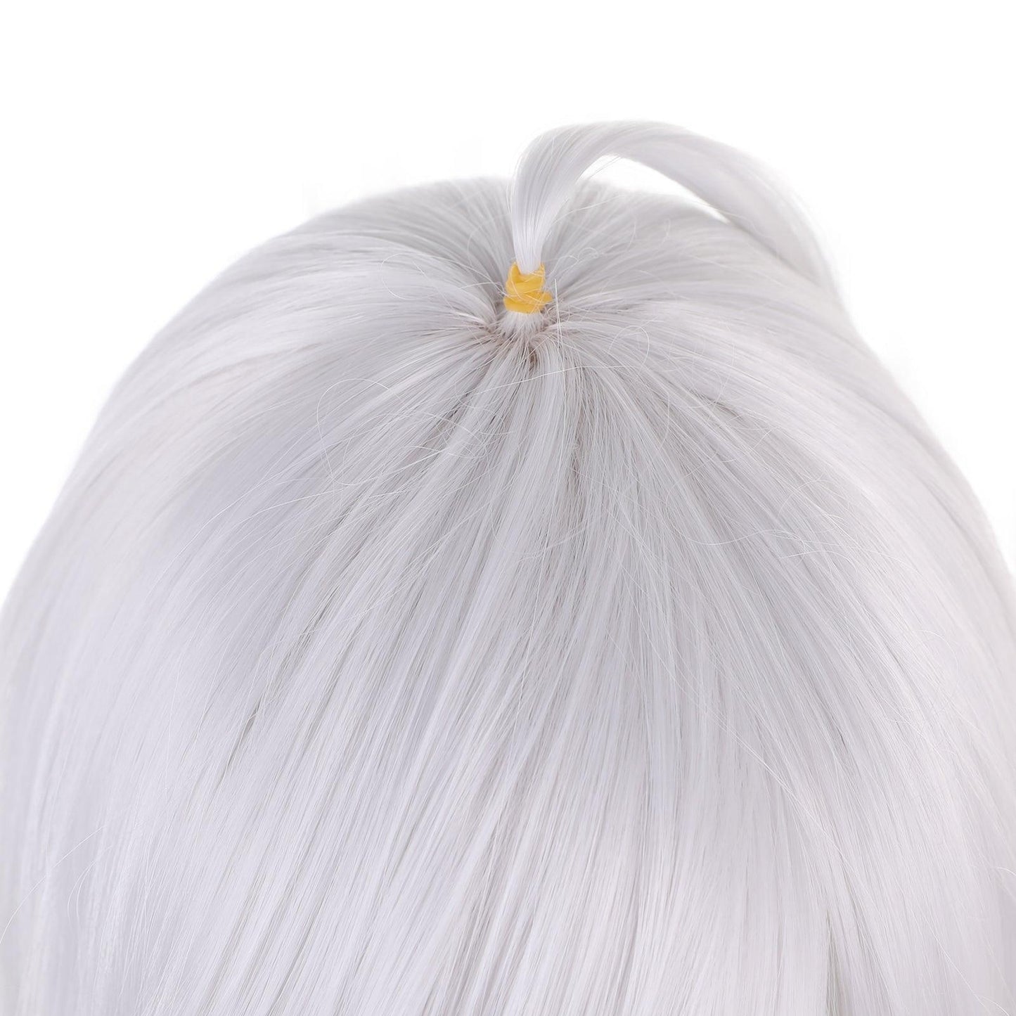 genshin impact cyno white long cosplay wig 539q