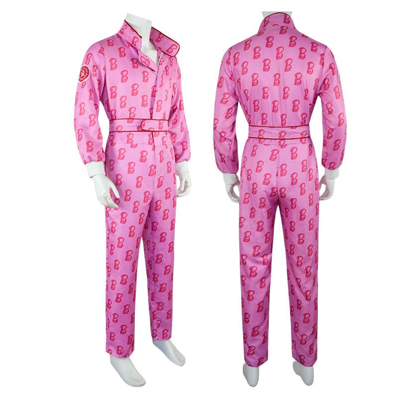 barbie movie 2023 ken pink onesies cosplay costumes