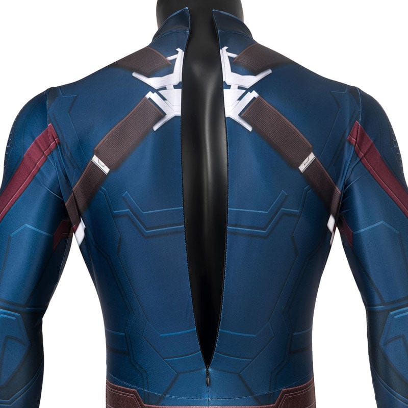 avengers endgame steven rogers captain america jumpsuit cosplay costumes