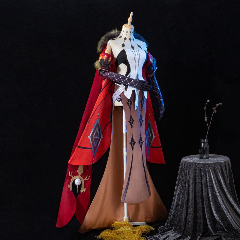 game genshin impact signora the fair lady fullset cosplay costumes