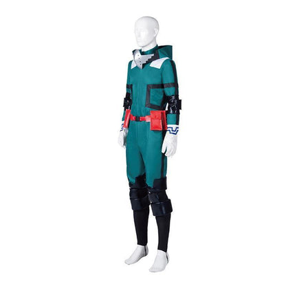 anime my hero academia midoriya izuku combat suit cosplay costume