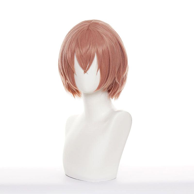 Anime Tokyo Revengers Hinata Tachibana Pink Orange Short Cosplay Wigs