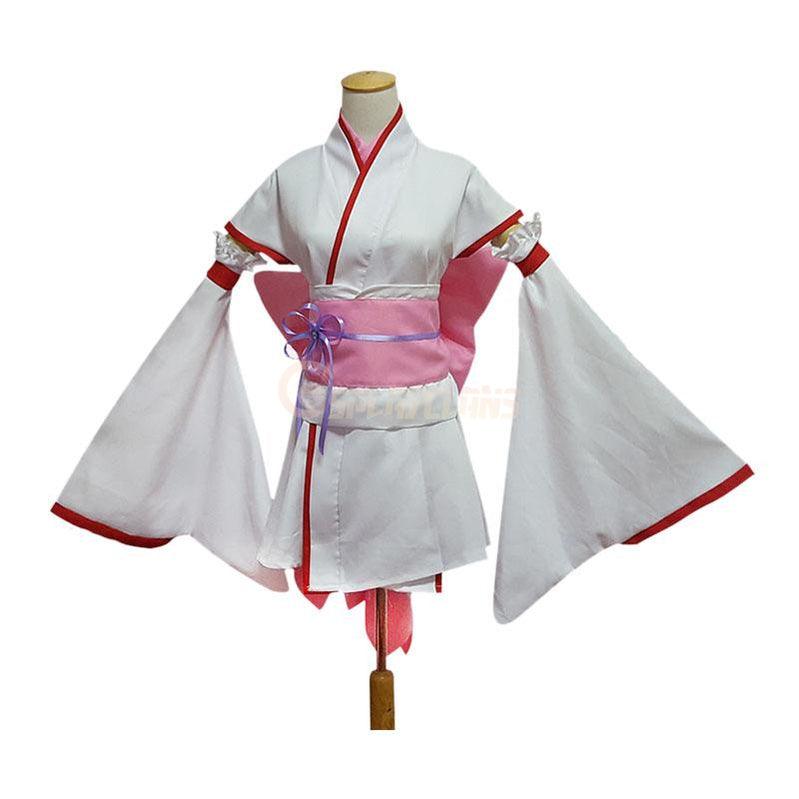 anime re zero starting life in another world childhood rem and ram kimono cosplay costume