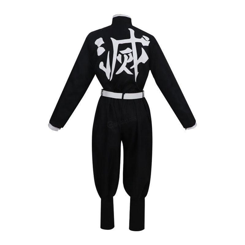 anime demon slayer kimetsu no yaiba iguro obanai kimono black white halloween cosplay costumes