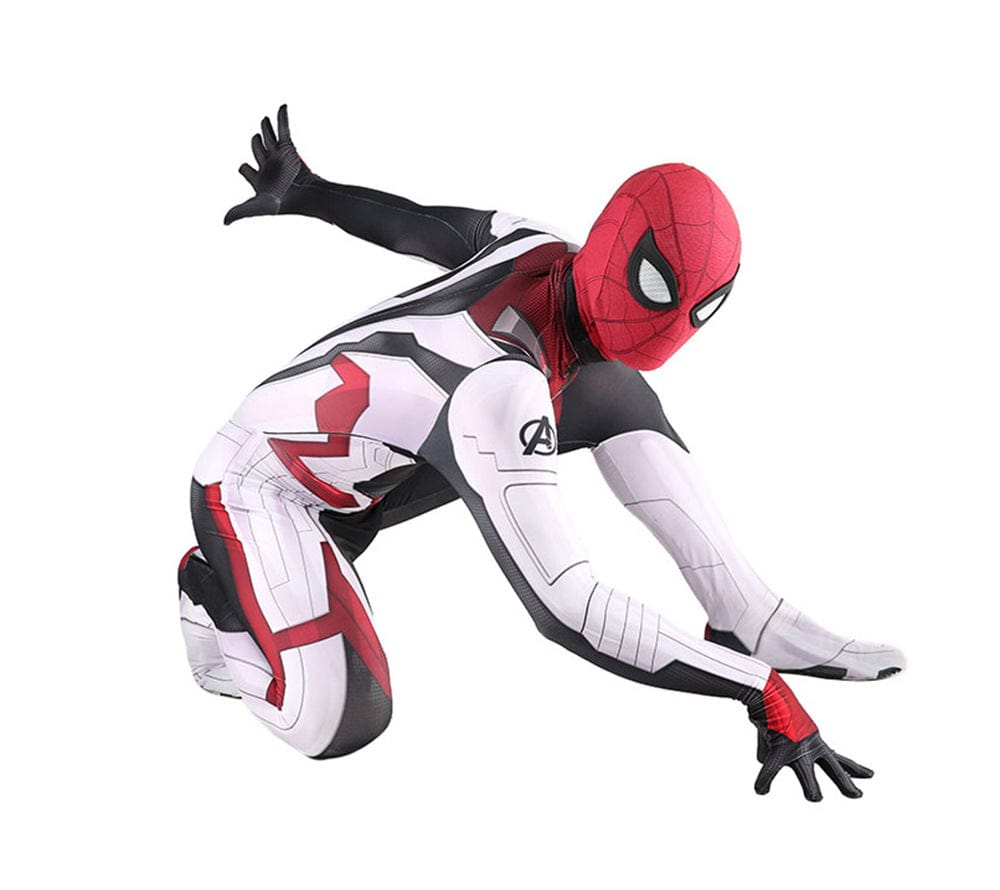 Endgame Quantum Realm Spider-Man Deadpool Suit Jumpsuit Adult Bodysuit
