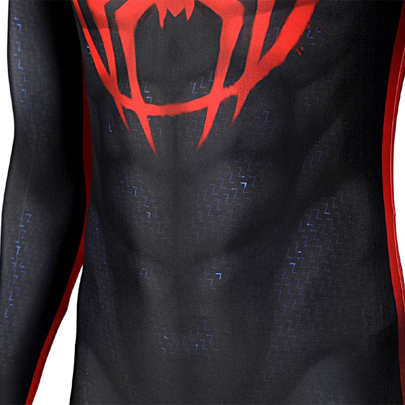 spider man across the spider verse miles morales jumpsuit cosplay costumes