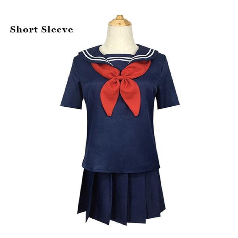 anime my hero academia himiko toga jk school uniform cosplay costume